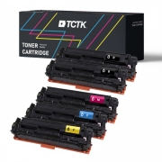 Kompatibilní náhrada za Multipack (5) Tonery Více barev Kompatibilní s HP Color laserJet, LaserJet Pro, Laserjet Pro Canon LBP - Nahrazuje 125A (CB541A) / 128A (CE321A) / CRG-716 (1979B002)